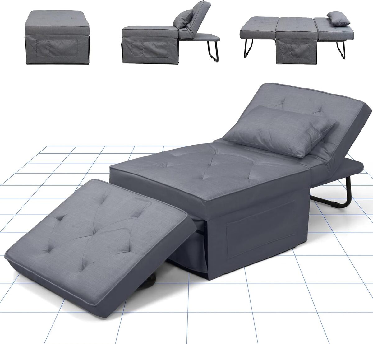 Test du fauteuil relaxant FLEXISPOT 3 en 1 : confort et robustesse