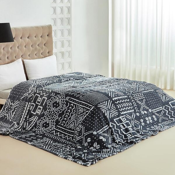 COOVA Couverture polaire surdimensionnée pour très grand lit californien, douce, confortable, chaude, extra large, 304,8 x 304,8 cm, pour lit, canapé, voyage, camping, très grande couverture