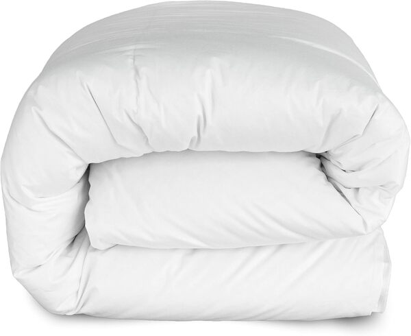 DormiGood - Couette 155x220 Chaude – 100% Duvet - Doux et Confortable - Couverture épaisse pour l'hiver – Couette Duvet - 1140g de garnissage - Idéal pour Les Nuits Froides - 155 x 220 cm