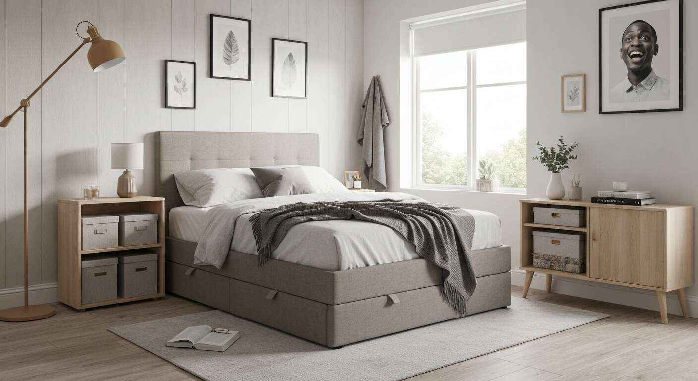 Pourquoi opter pour un lit coffre dans une petite chambre ?