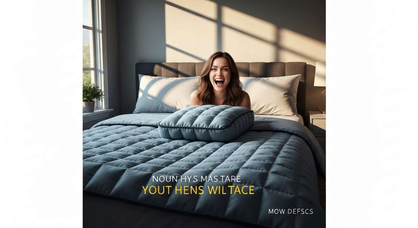 Les bienfaits d'une couverture lest&eacute;e pour le sommeil
