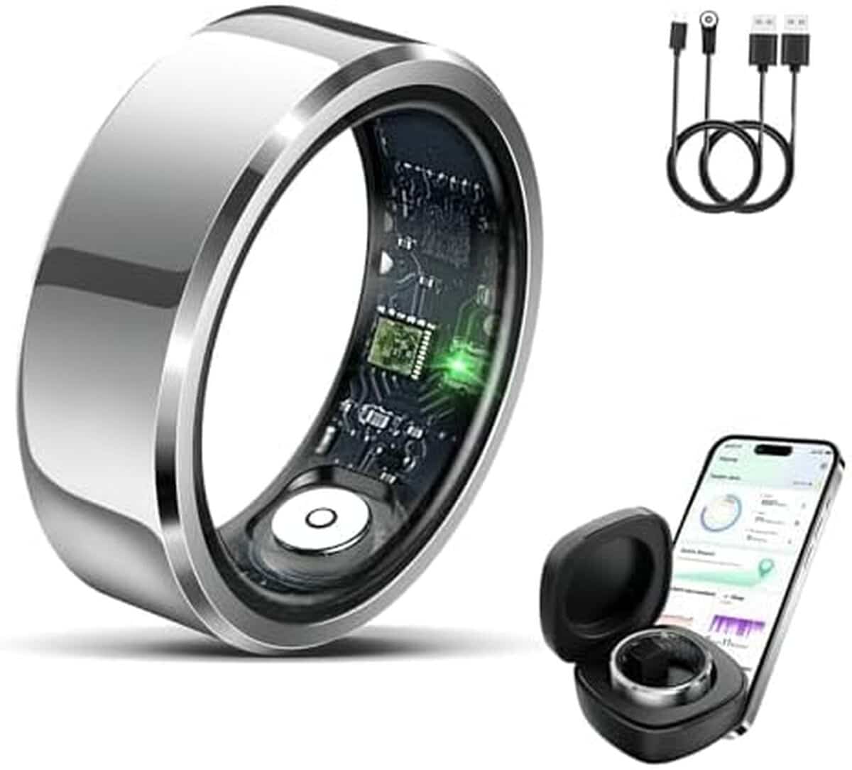 Test : bague intelligente Uaunega étanche avec suivi santé