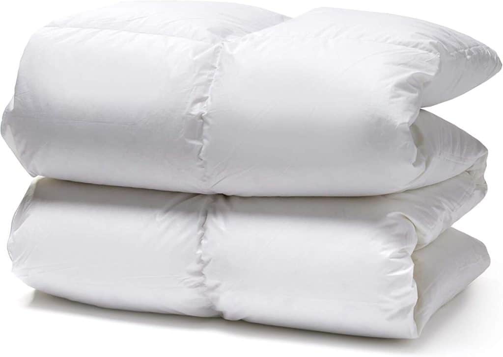 Test : couette en duvet White Cloudz Graz 140x200 cm d'hiver