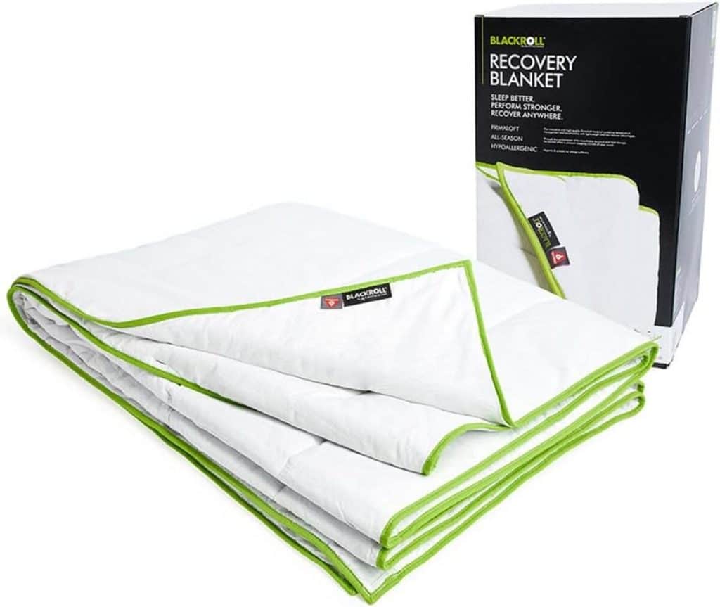 Test de la couette Blackroll Recovery Blanket 4 saisons