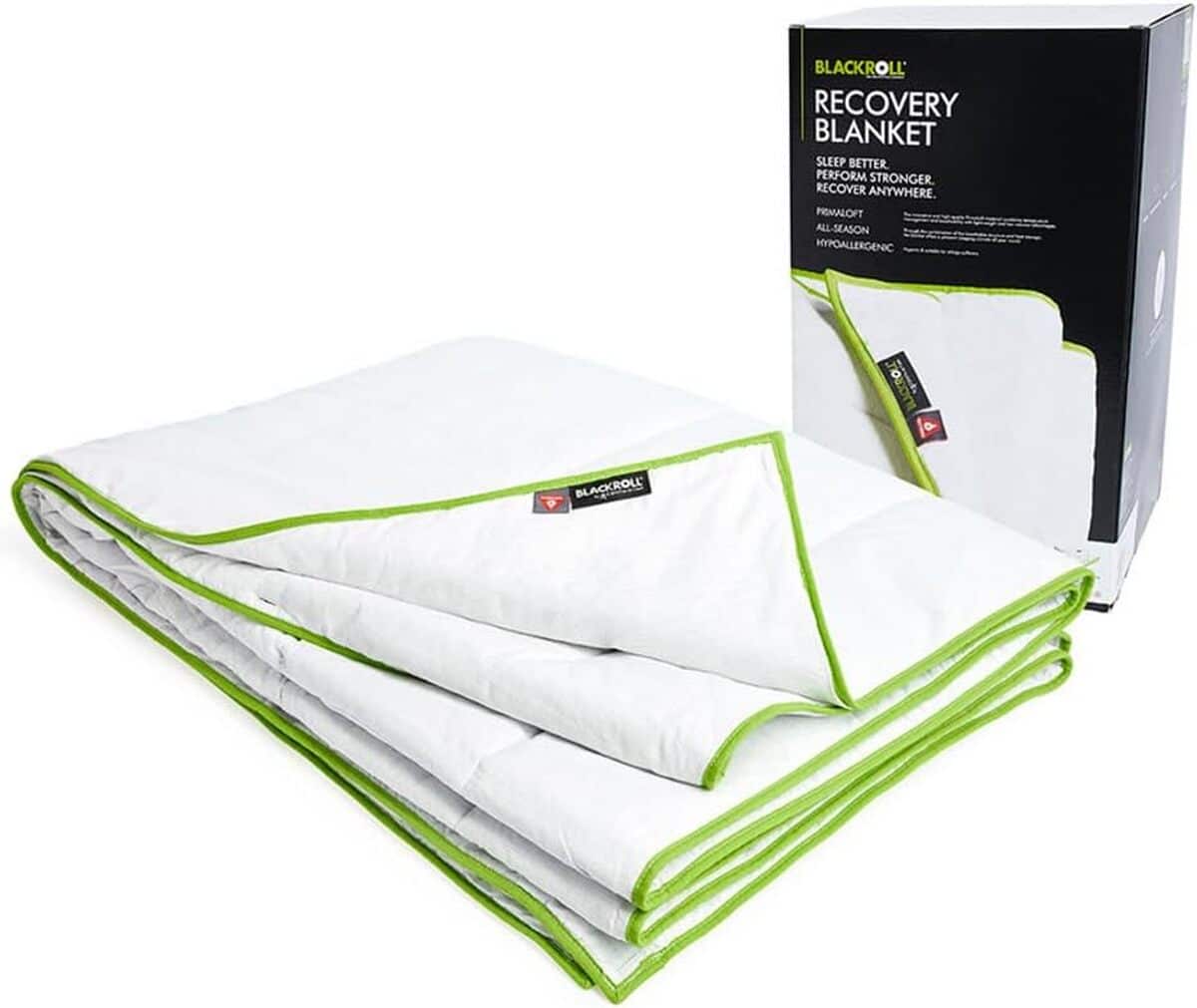 Test de la couette Blackroll Recovery Blanket 4 saisons