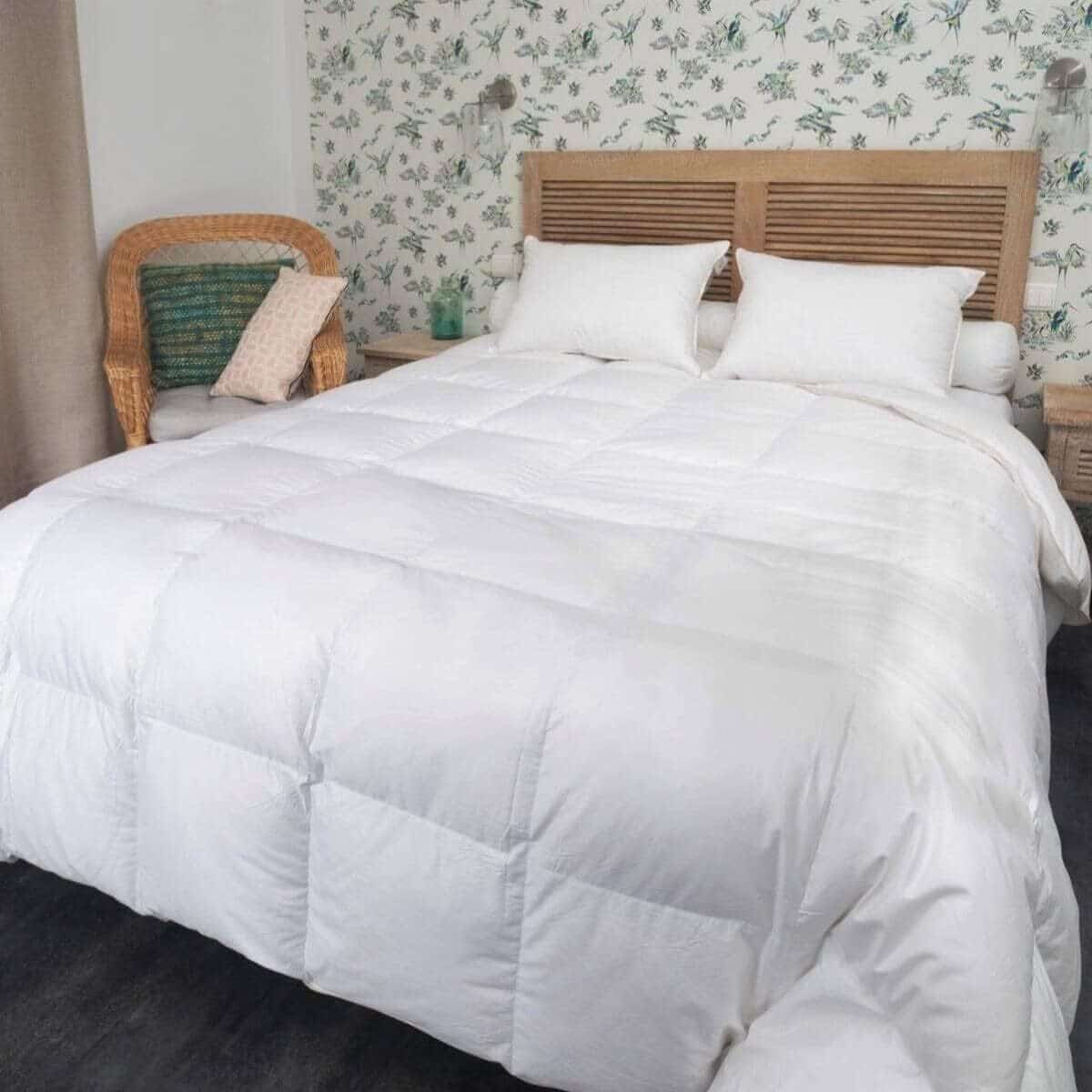 Test de la couette tempérée Castex 140x200 en duvet d'oie
