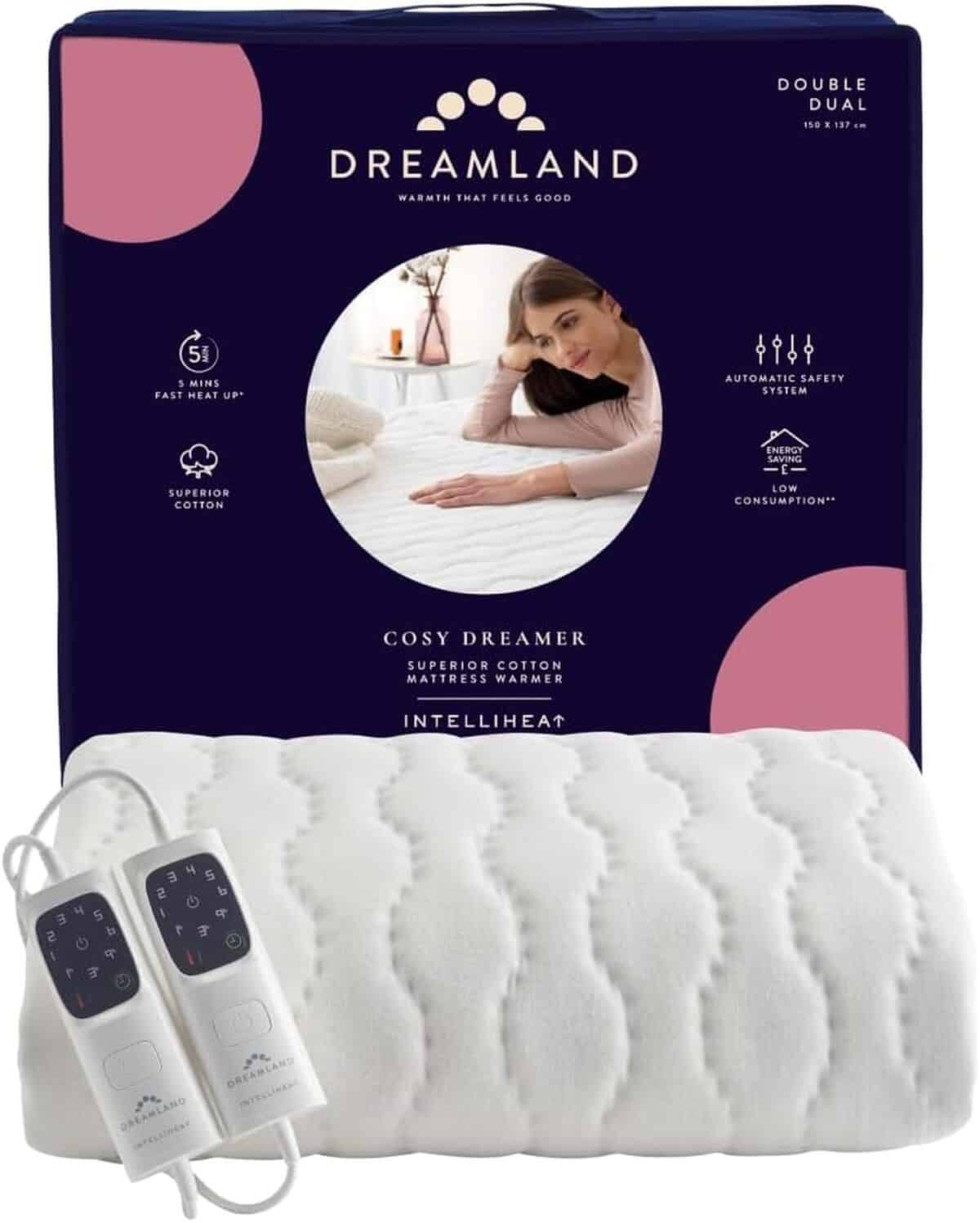 Test de la couverture électrique Dreamland Cosy Dreamer : chaleur et sécurité