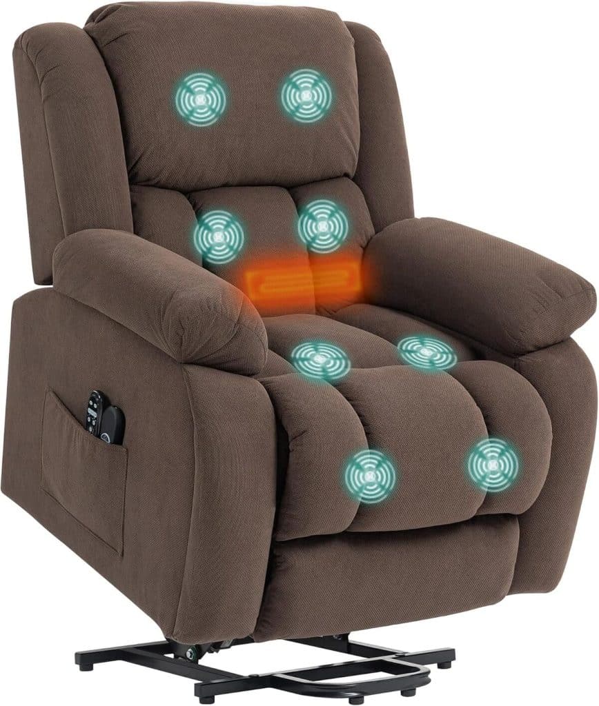 Test du fauteuil releveur électrique HOMCOM avec massage et chauffage