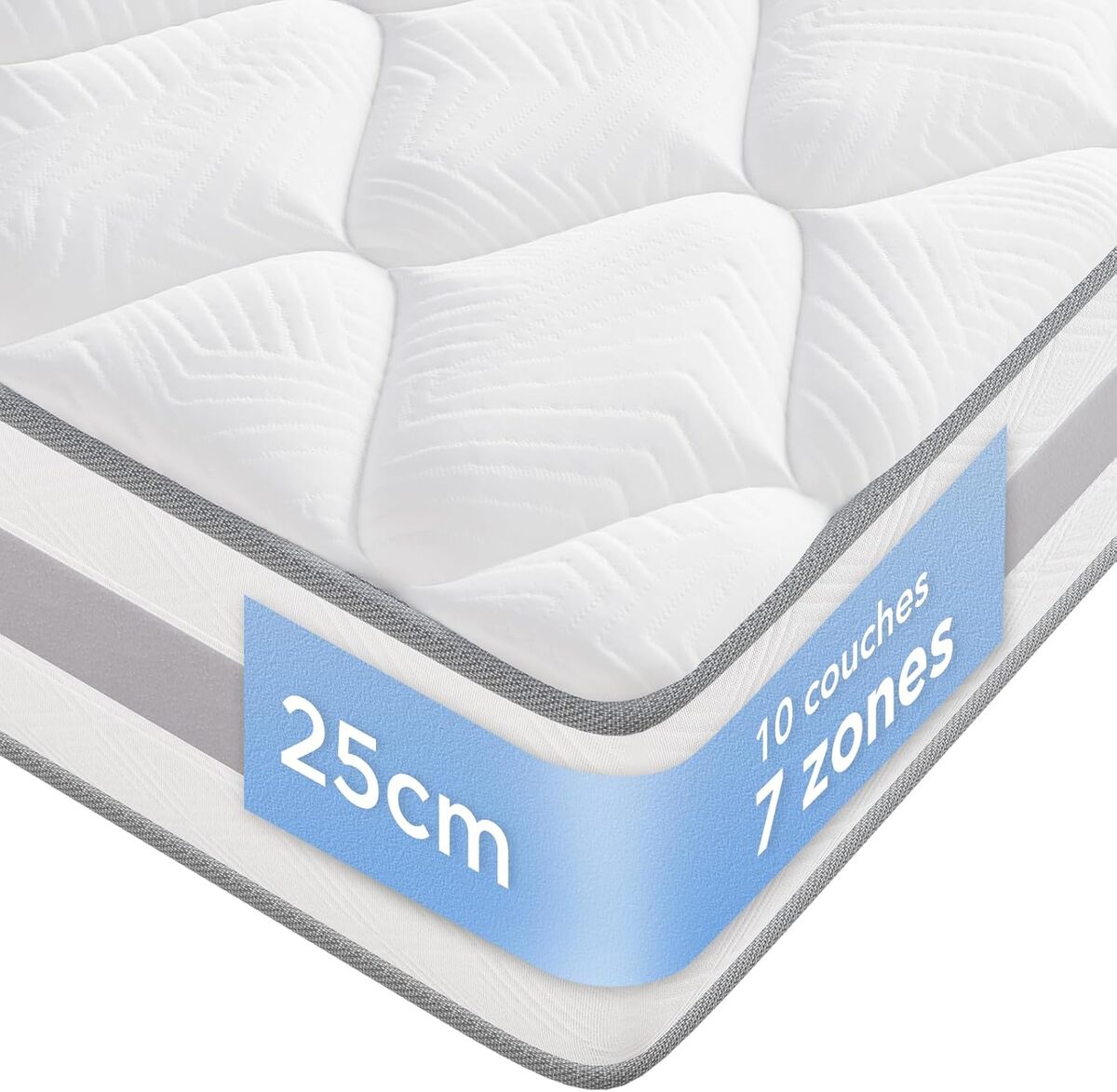 Test du matelas Inmoko 160x200 cm : confort et ergonomie 7 zones