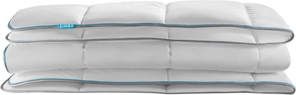 Test Simba Stratos : couette Hybrid à température régulée super king