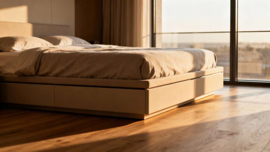 Avantages des lits coffres : maximisez votre espace de vie