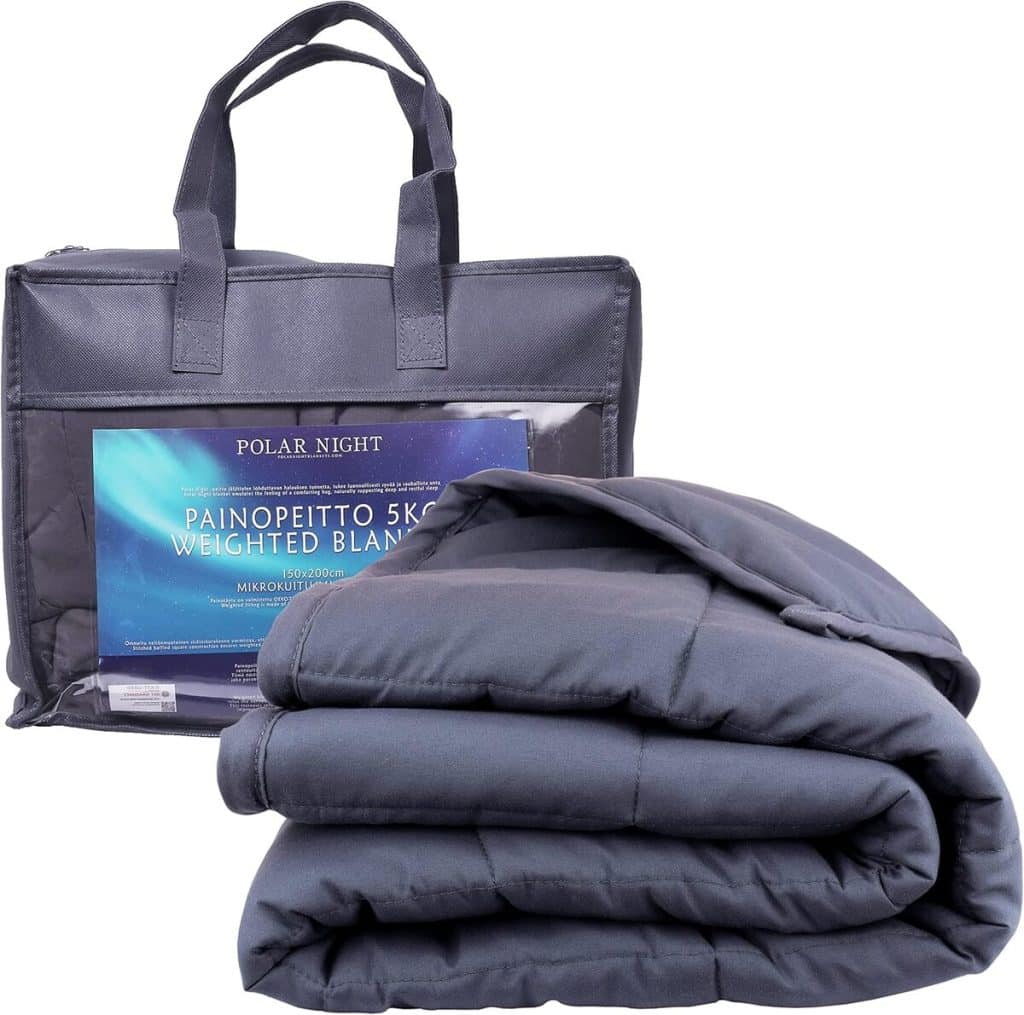 Test de la couverture lestée Polar Night 13kg pour adultes