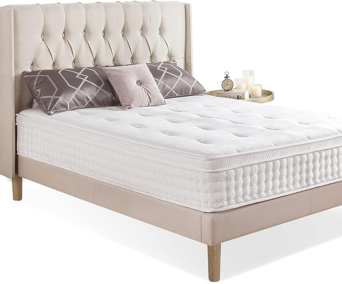 Test du matelas hybride ZINUS Euro Top : confort et absorption des mouvements