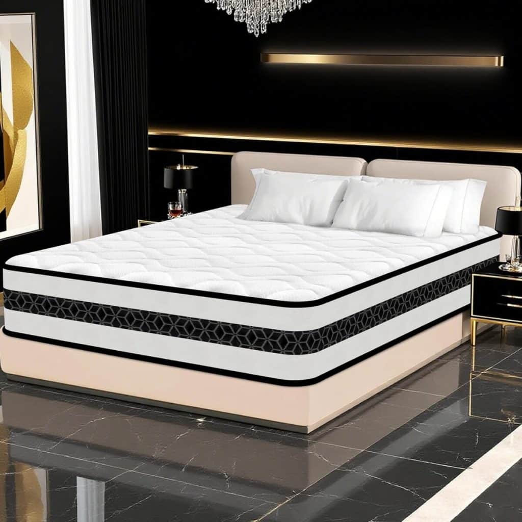 Test : matelas 140x190 cm, mémoire de forme et 9 zones ergonomiques