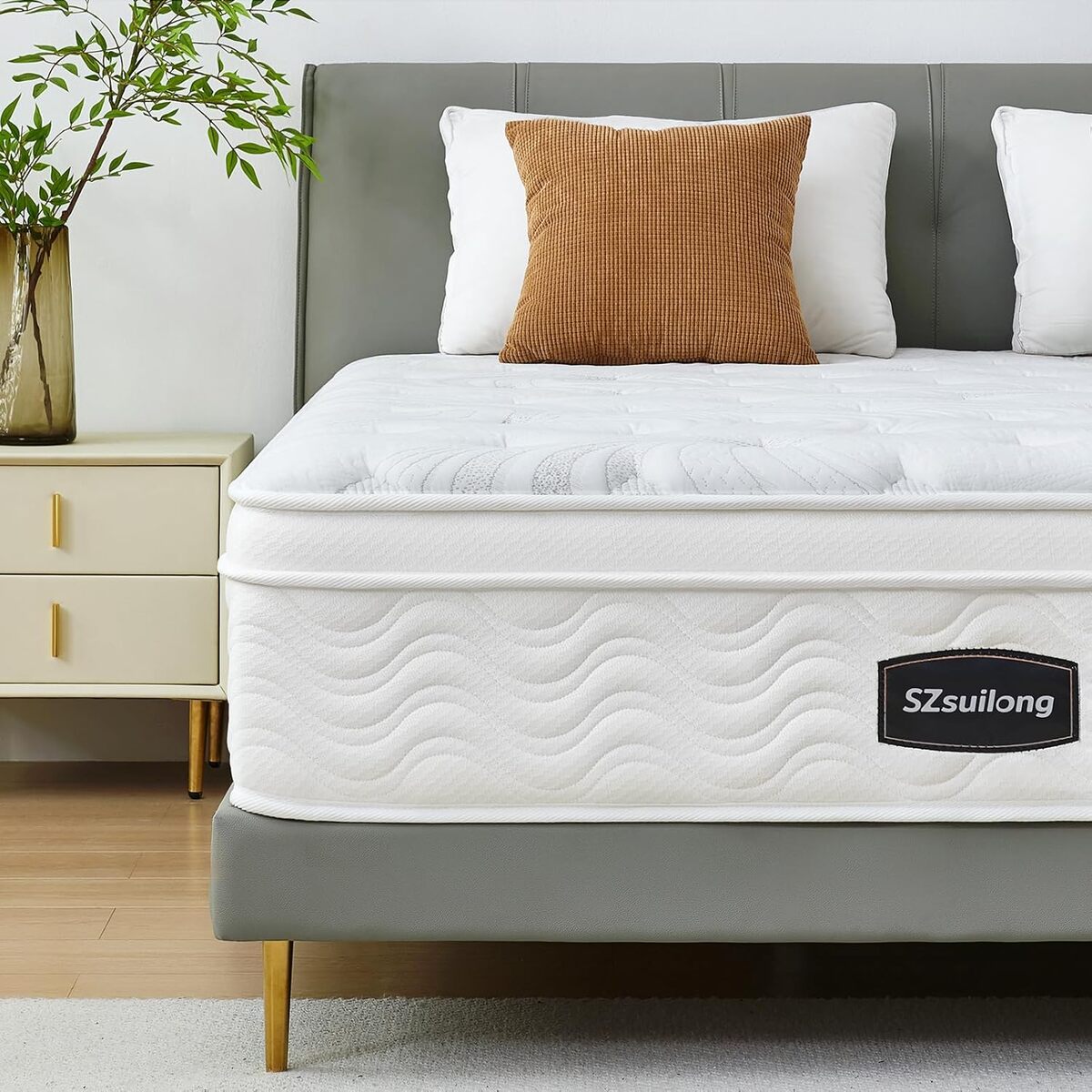 Test : matelas hybride SZsuilong 180x200 à mémoire de forme