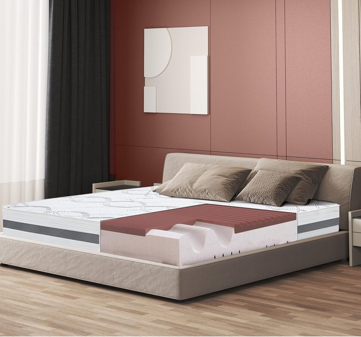 Test : matelas The White Stone mémoire de forme 120x200 orthopédique