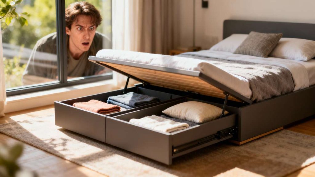 Découvrir le lit coffre : un espace de rangement astucieux