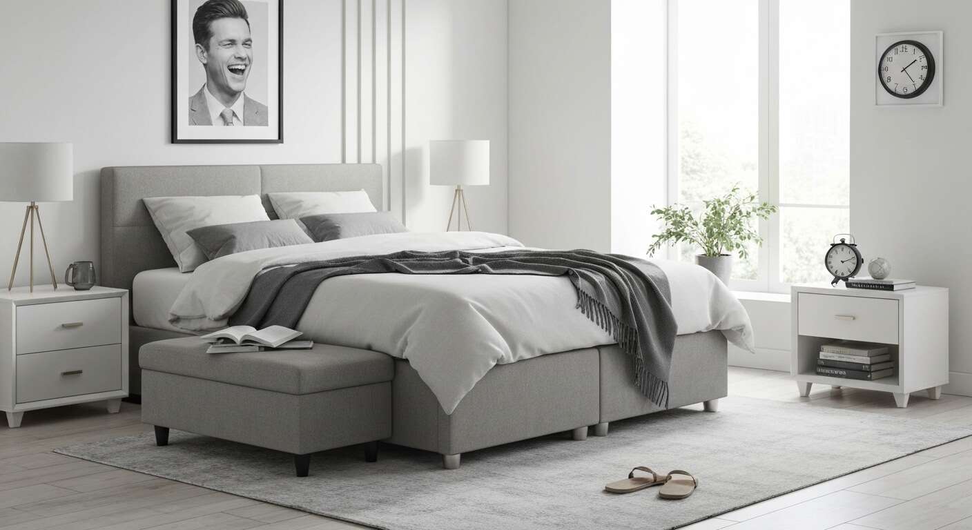 Le lit coffre : un allié du rangement moderne Le lit coffre : un allié du rangement moderne