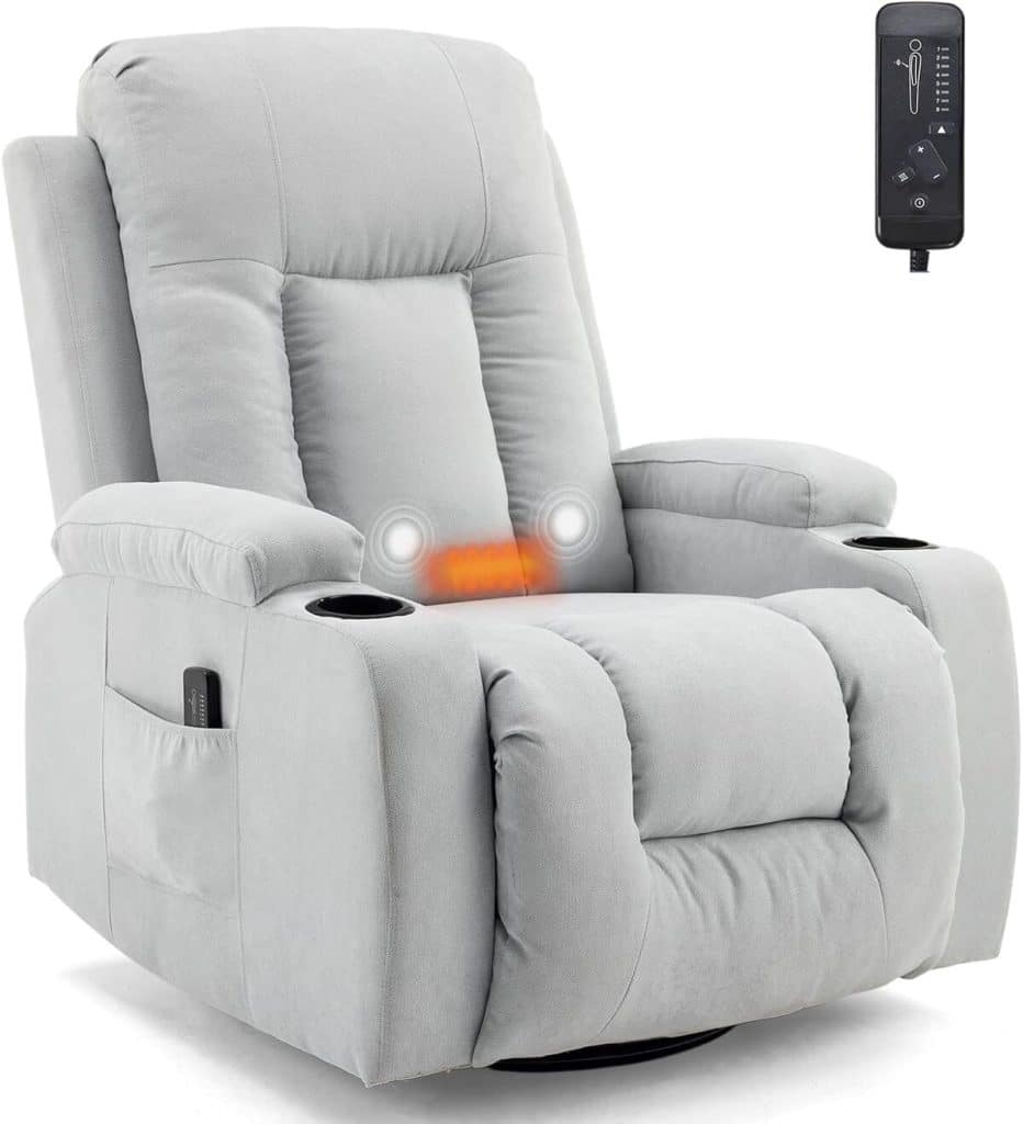 Test du fauteuil relax électrique LEADZM avec massage et inclinaison complète