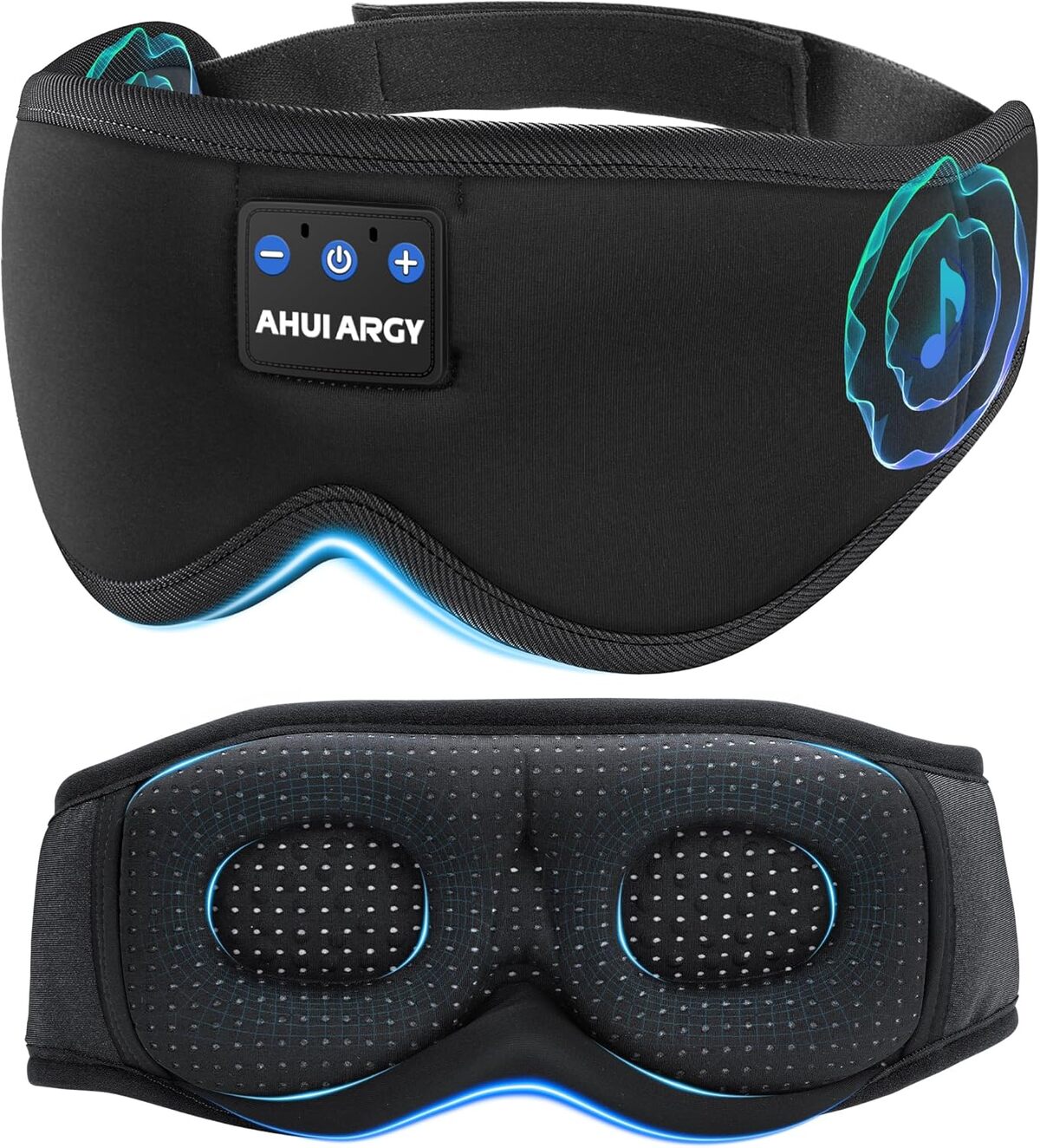 Test du masque de sommeil AHUIARGY avec écouteurs intégrés