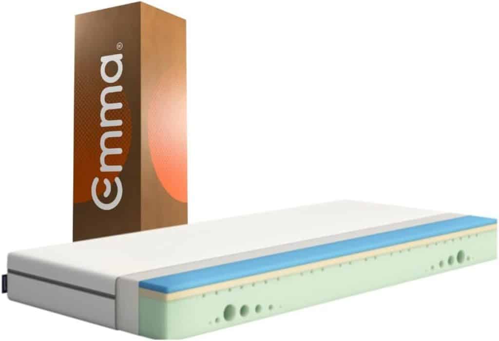 Test du matelas Emma One 180x200 cm, fermeté H2