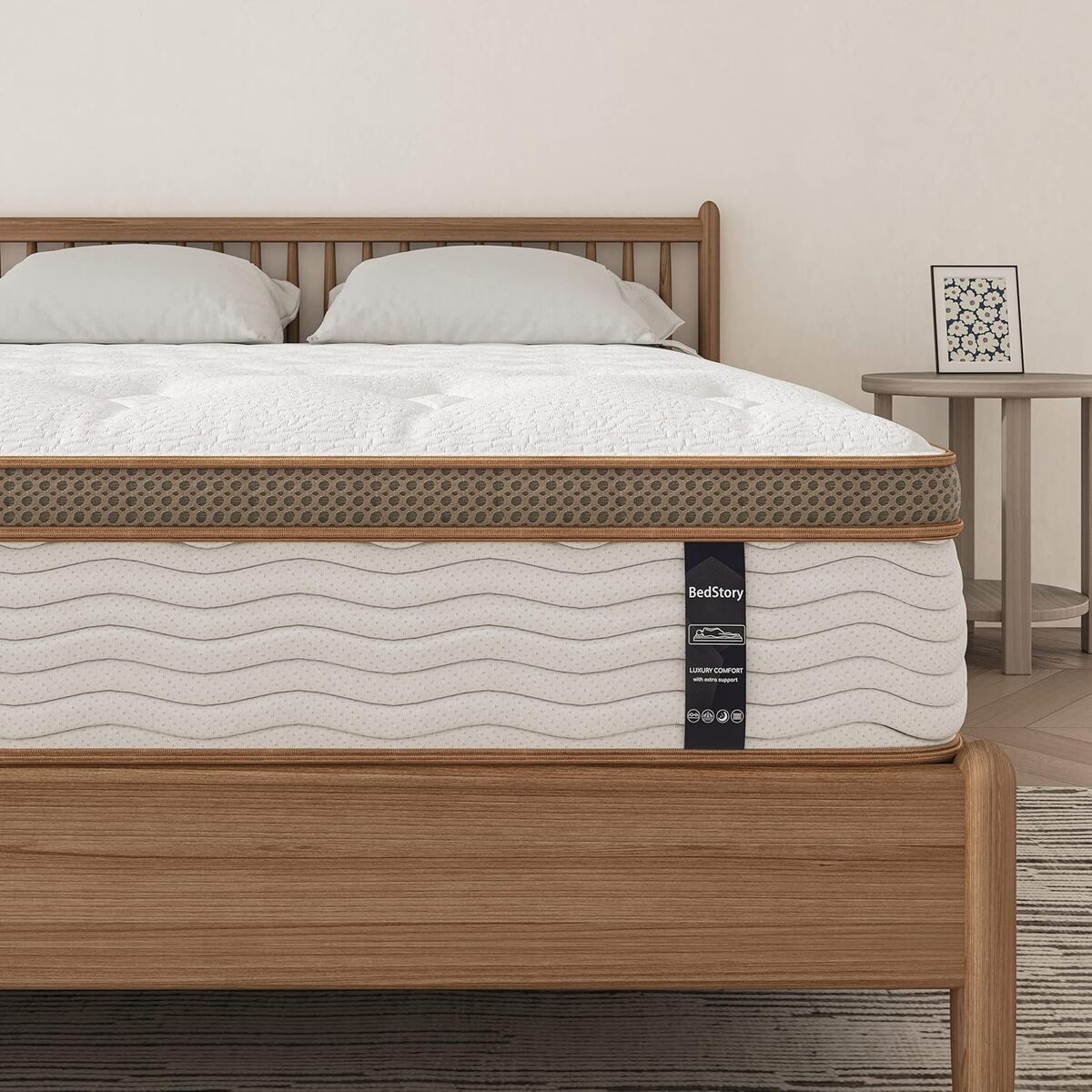 Test : matelas BedStory hybride confort personnalisé 22cm