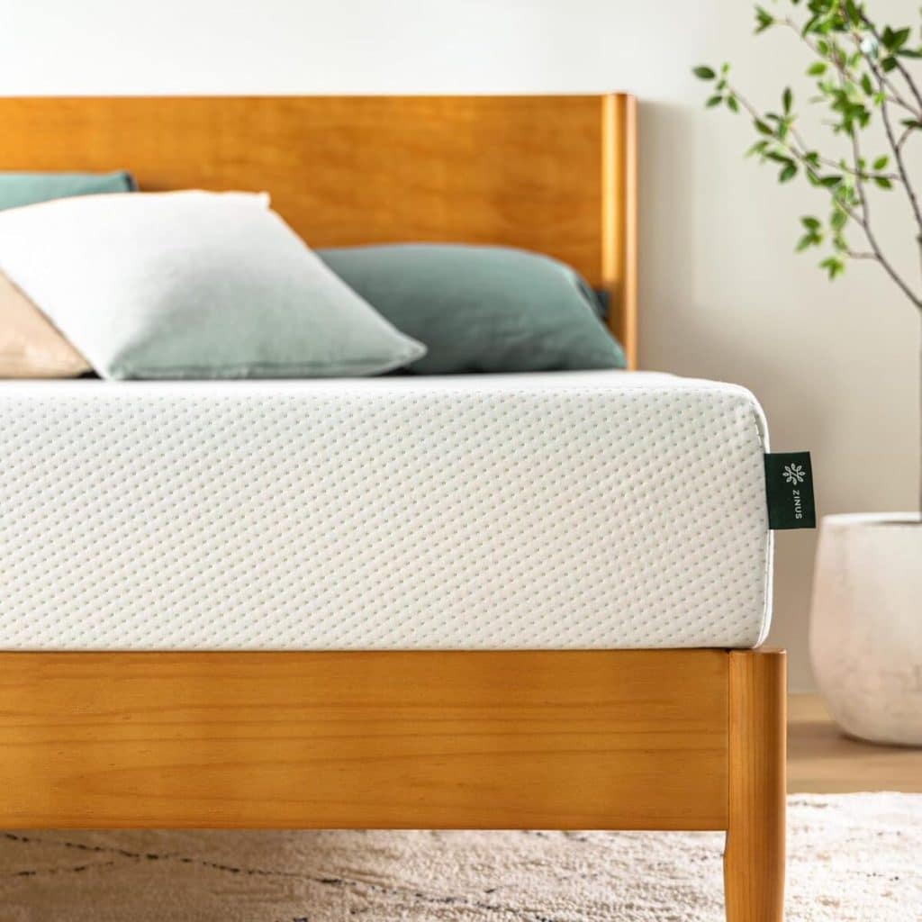 Test : matelas Zinus mousse à mémoire, fermeté moyenne 140x190 cm