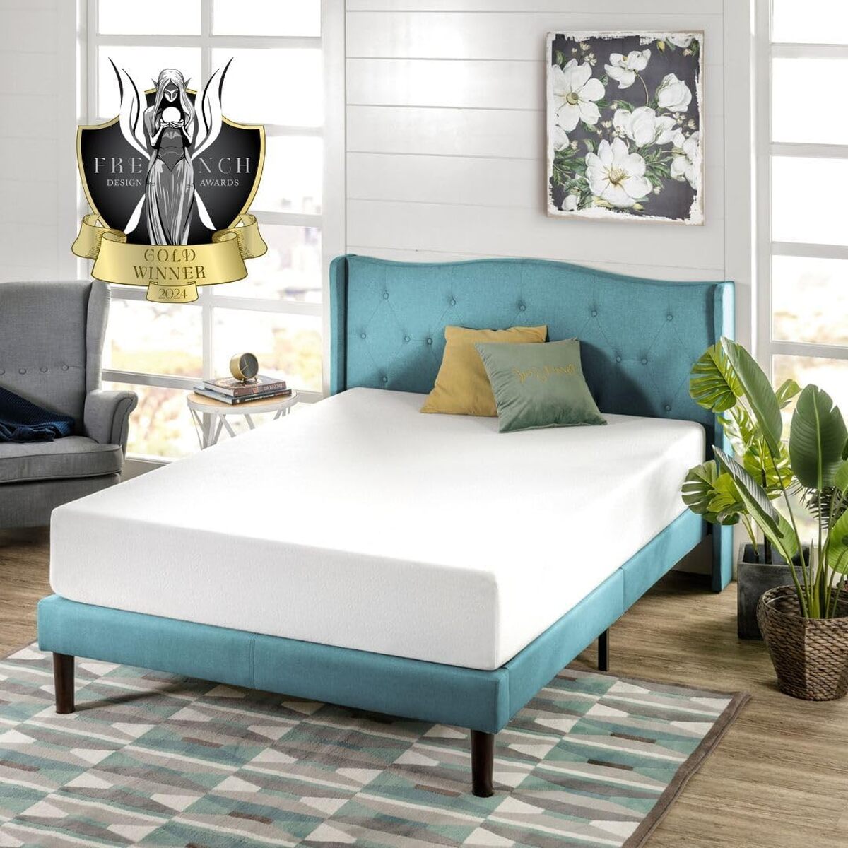 Test : matelas Zinus thé vert 25 cm 180x200 cm en mousse à mémoire