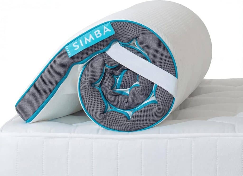 Test : surmatelas hybride Simba, confort 1900 ressorts