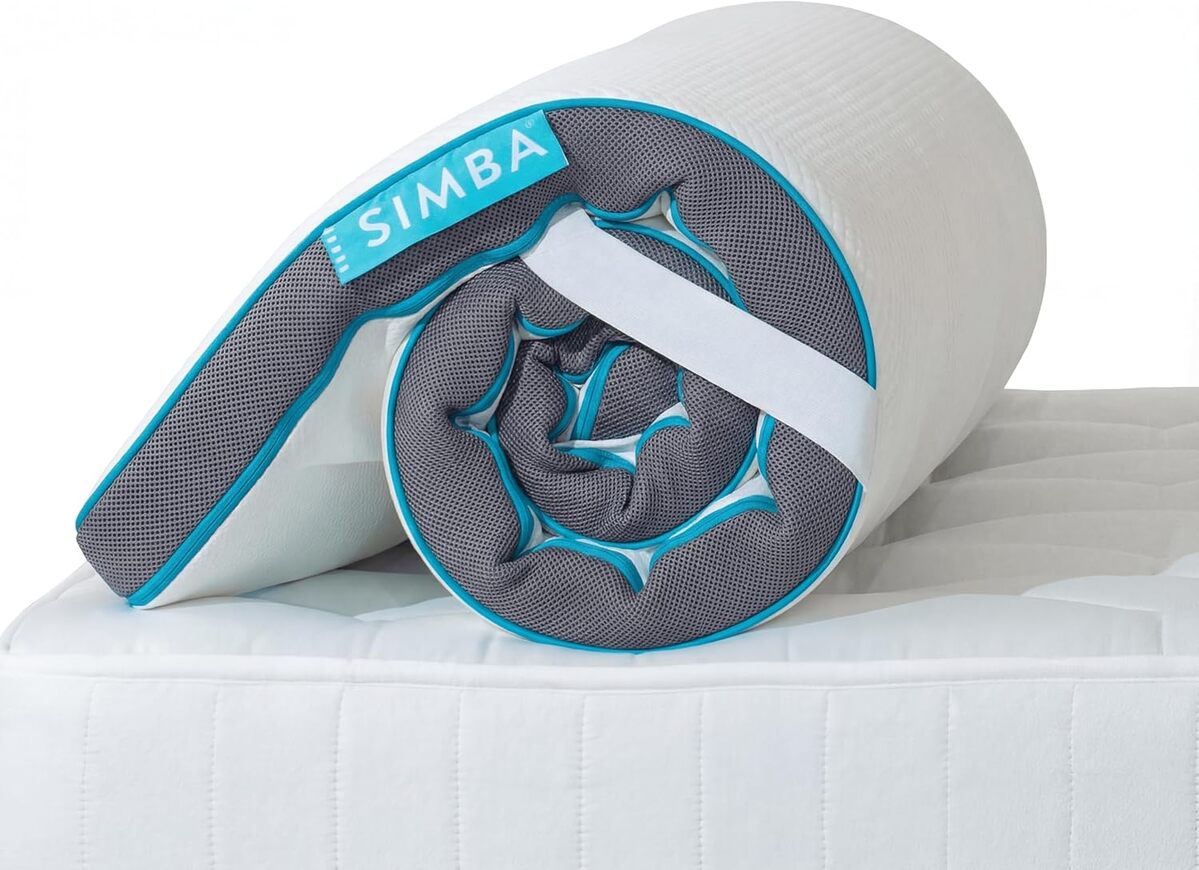 Test : surmatelas hybride Simba, confort 1900 ressorts