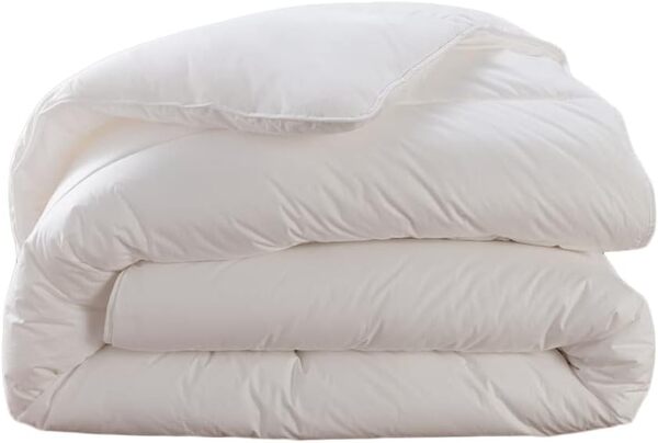 DODO I Couette Extra Chaude Coton Bio 240x260 I pour Lit 2 Personnes I Eco-Responsable I Bien-Etre I Douce & Gonflante I Anallergique I Fabriqué en France I Lavable en Machine