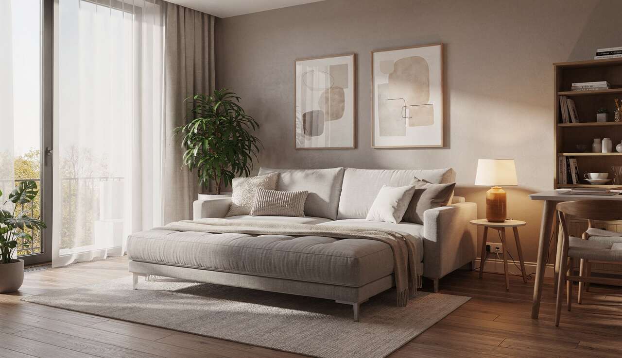 Comment un clic-clac optimise l'espace dans un studio