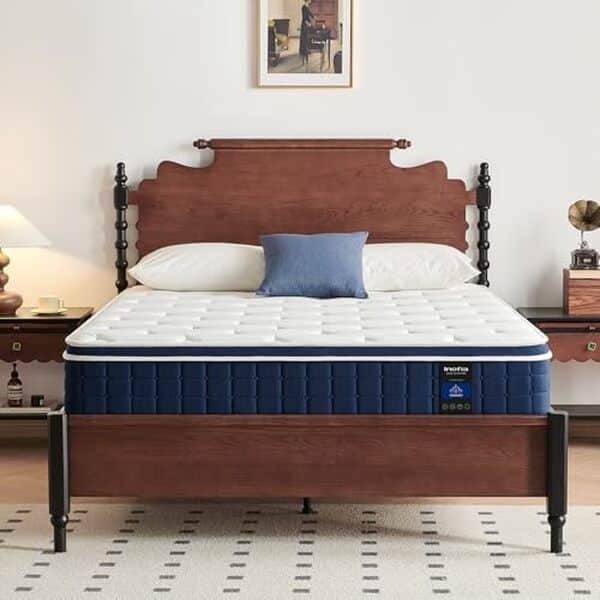 Découvrez notre test complet du matelas Inofia Ace Hybrid, combinant confort et soutien ferme. Idéal pour des nuits paisibles, explorez ses caractéristiques uniques et avis utilisateur.