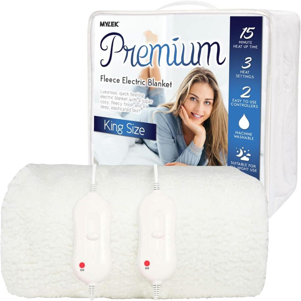 Test : couverture électrique MYLEK pour lit King Size