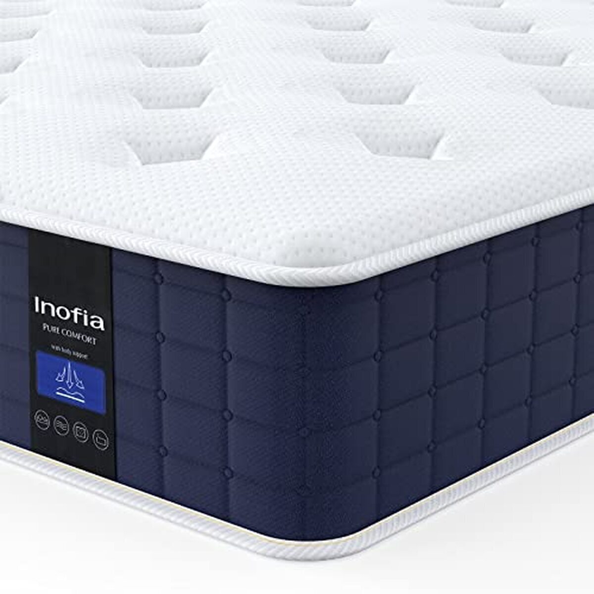 Test du matelas Inofia Sapphire : confort et soutien fermes