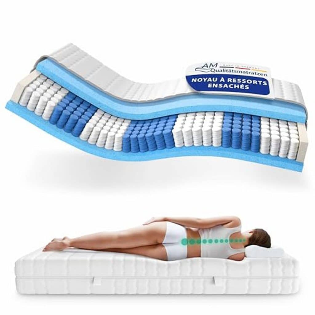 Test du matelas très ferme AM Qualitätsmatratzen 80x200 cm