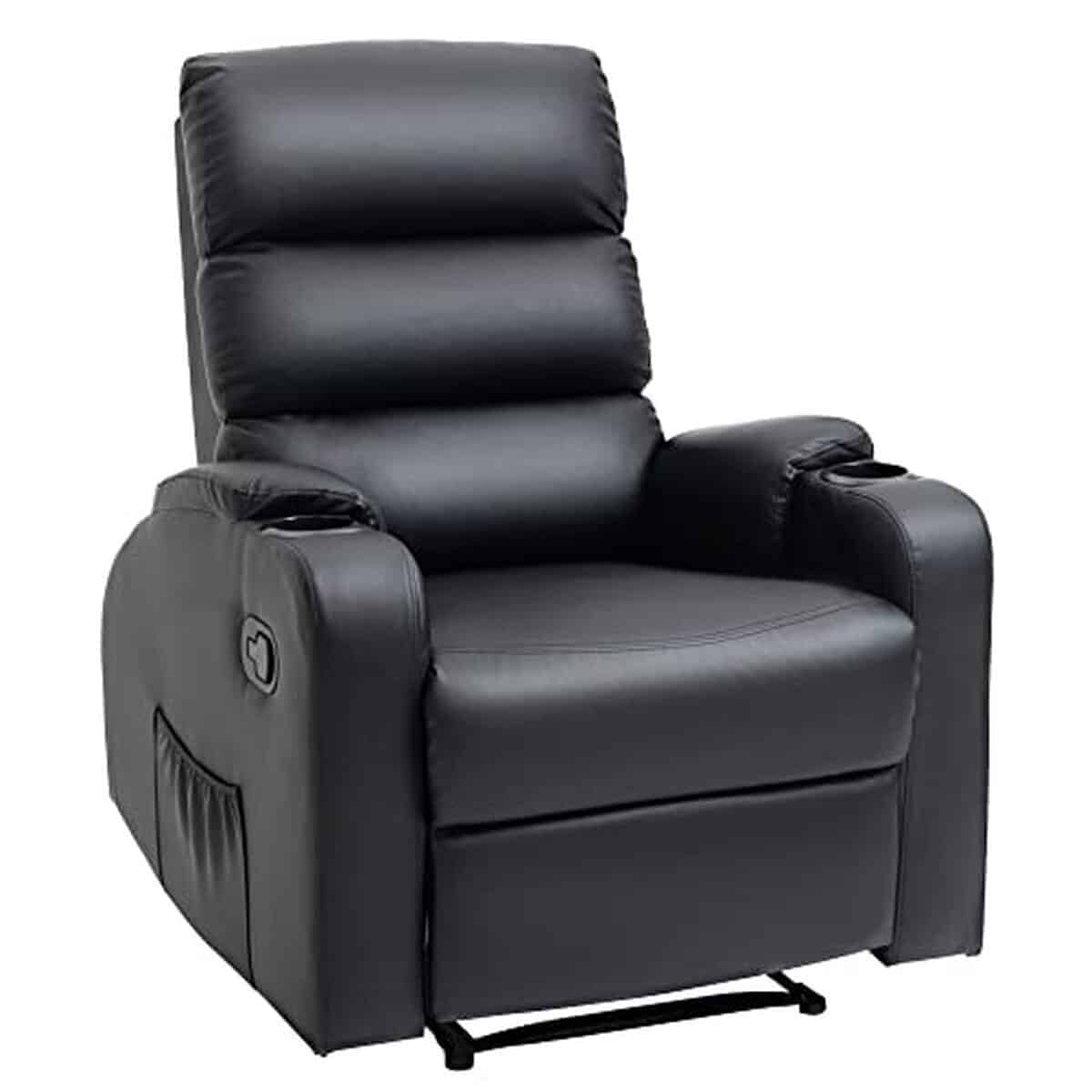 Test : fauteuil de relaxation inclinable HOMCOM noir