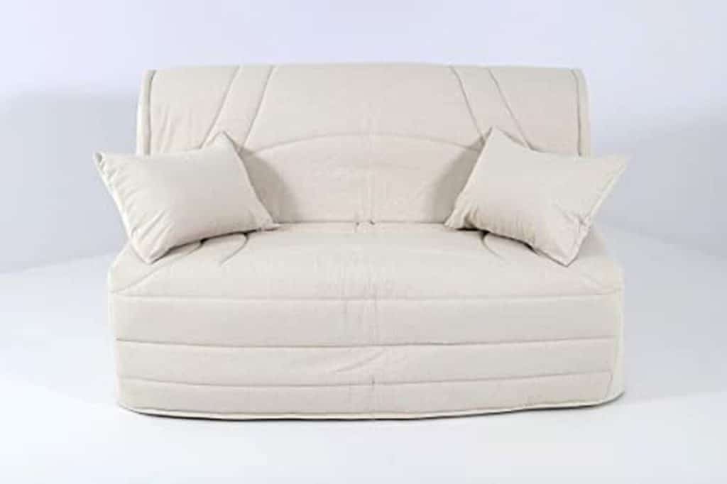 Test housse BZ Hévéa Sélection 140x190 matelassée beige