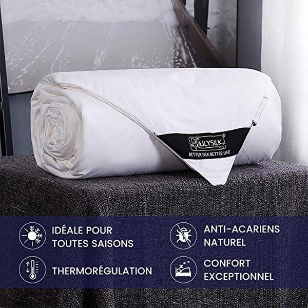 Découvrez notre test de la couette tempérée en soie LilySilk : une solution idéale pour un confort optimal toute l'année, en toutes saisons et avec des matériaux de qualité.