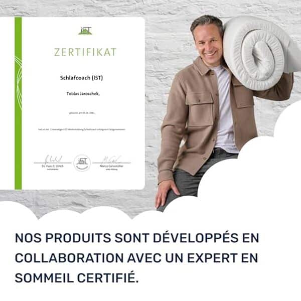 Découvrez notre avis complet sur le surmatelas Dailydream Édition Pure : confort optimal, détails sur sa mémoire de forme et comment il peut transformer votre sommeil. Lisez notre test exhaustif pour mieux choisir.