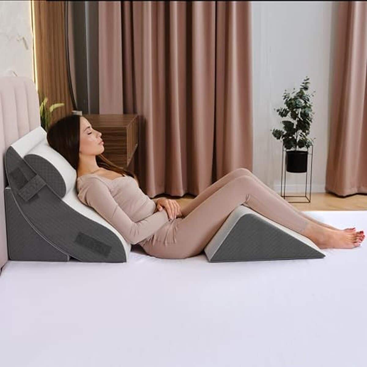 Avis sur les coussins de lit Kölbs en jacquard chic