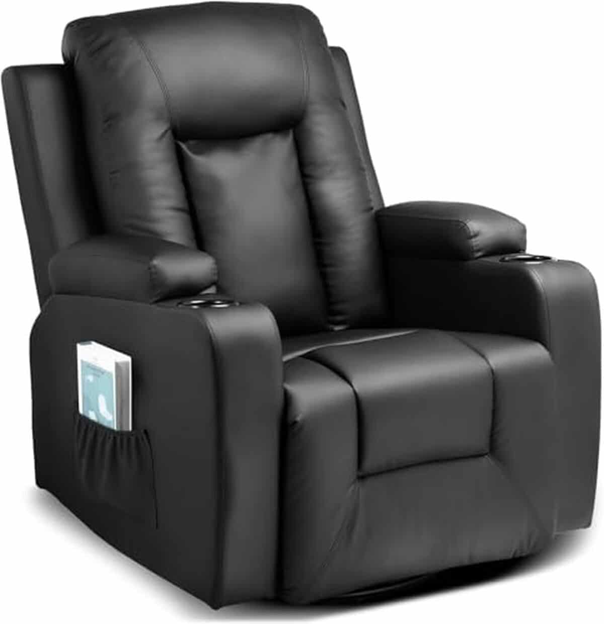 Test du fauteuil de relaxation Comhoma pivotant 360°