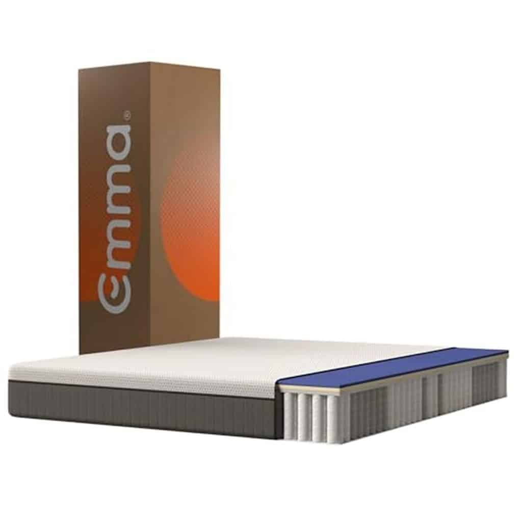 Test du matelas Emma Hybrid II : confort et ergonomie en 140x190 cm