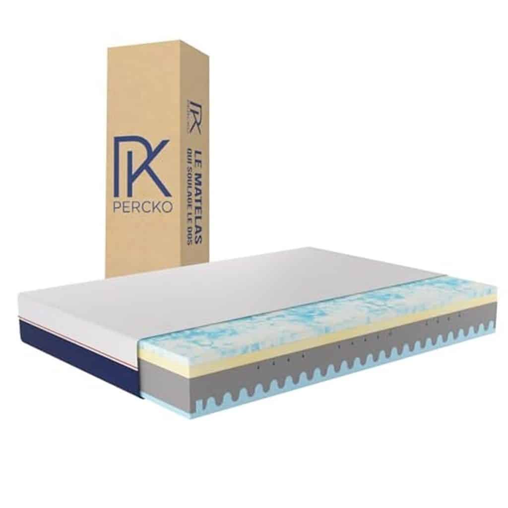 Test du matelas en mousse à mémoire Percko : confort et soutien optimal