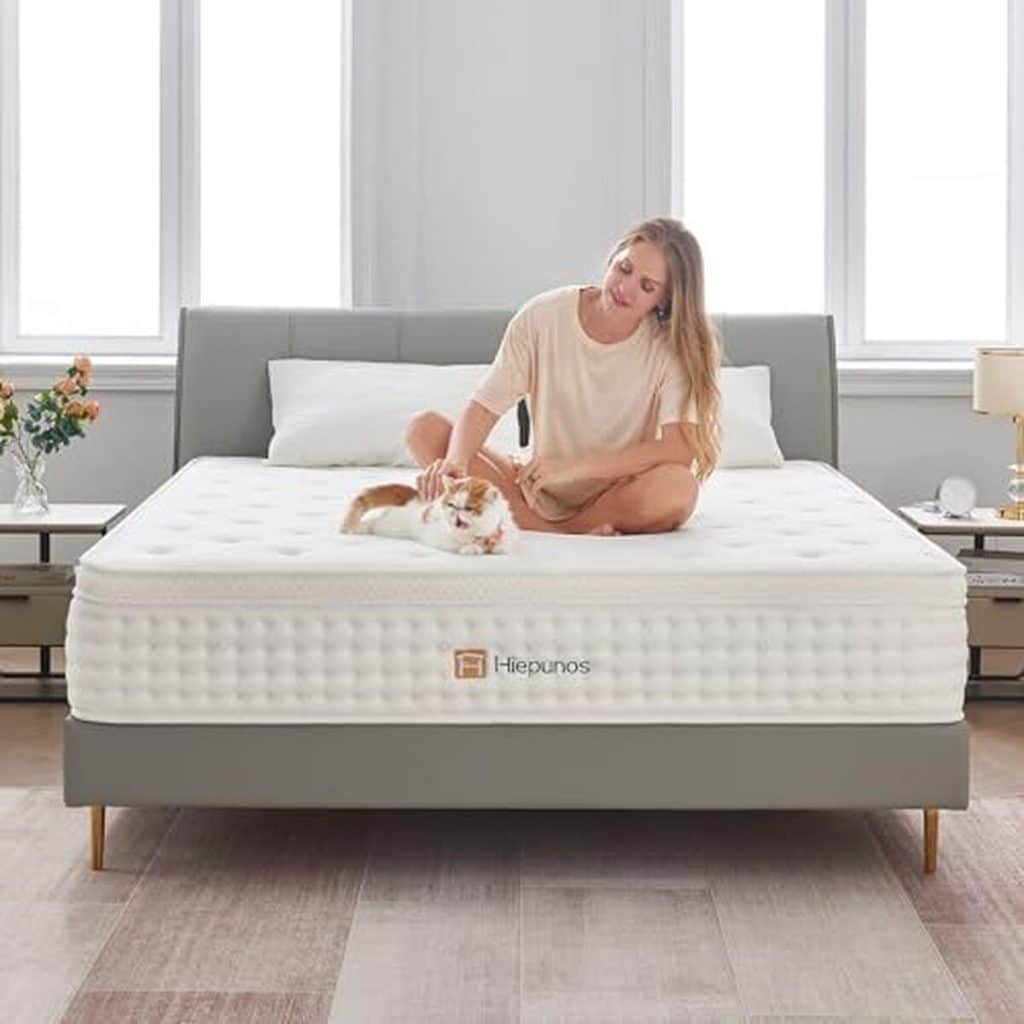 Test du matelas Hiepunos 180x200 cm : confort et soutien parfaits