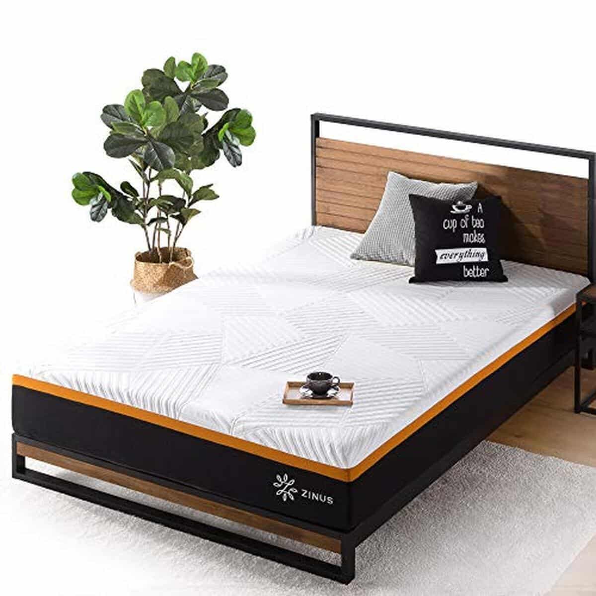Test du matelas hybride Zinus Cooling Copper 160x200 cm : confort et fraîcheur garantis