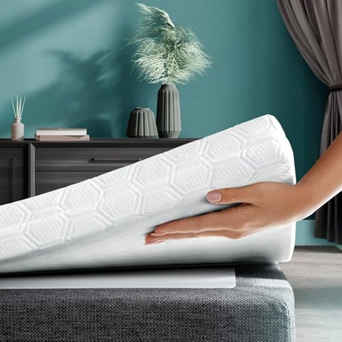 Test du surmatelas Wendre 140 x 200 : soutien ferme et confort durable