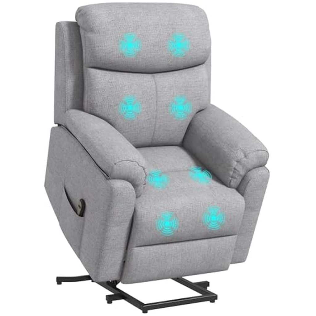 Test : fauteuil de massage HOMCOM inclinable électrique gris
