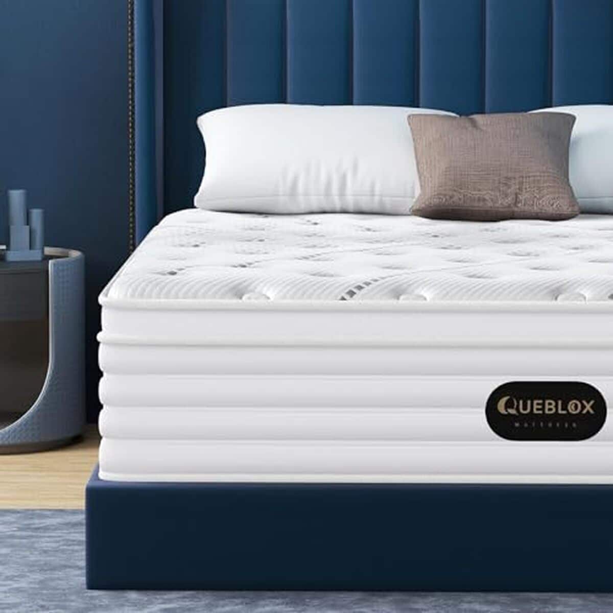 Test : matelas Queblox 140x200 à ressorts ensachés H3