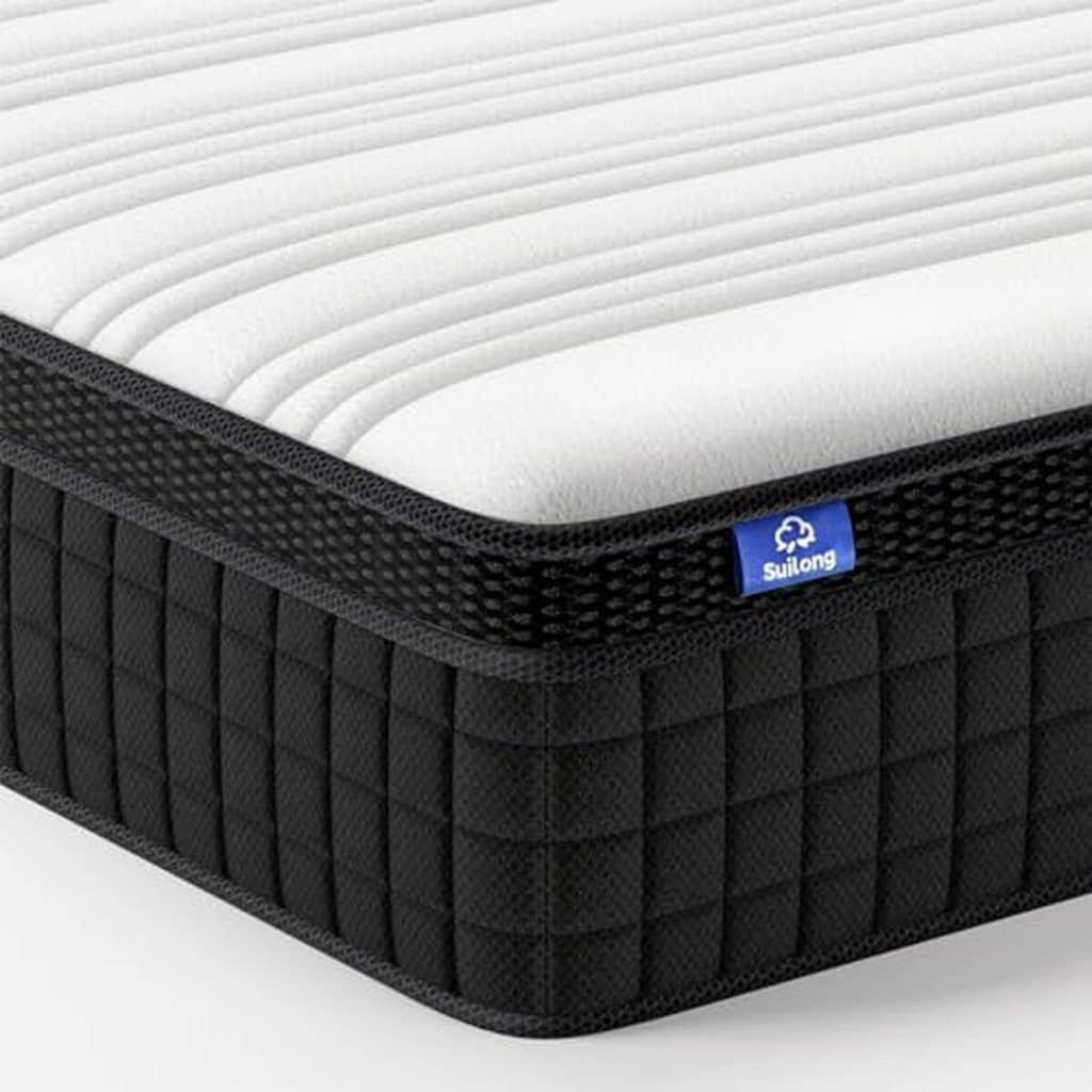 Test : matelas SuiLong Hybrid 180x200, confort mi-ferme multizones